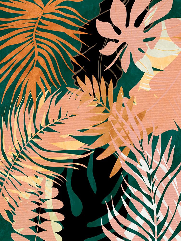 Leaves Summerly Kopie art print by Ana Rut Bre for $57.95 CAD