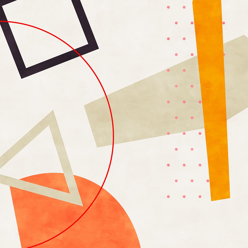 Mid Bauhaus Geometry 6 art print by Ana Rut Bre for $57.95 CAD