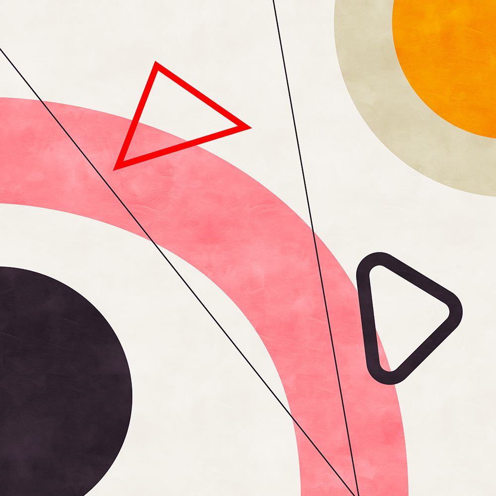 Mid Bauhaus Geometry 5 art print by Ana Rut Bre for $57.95 CAD