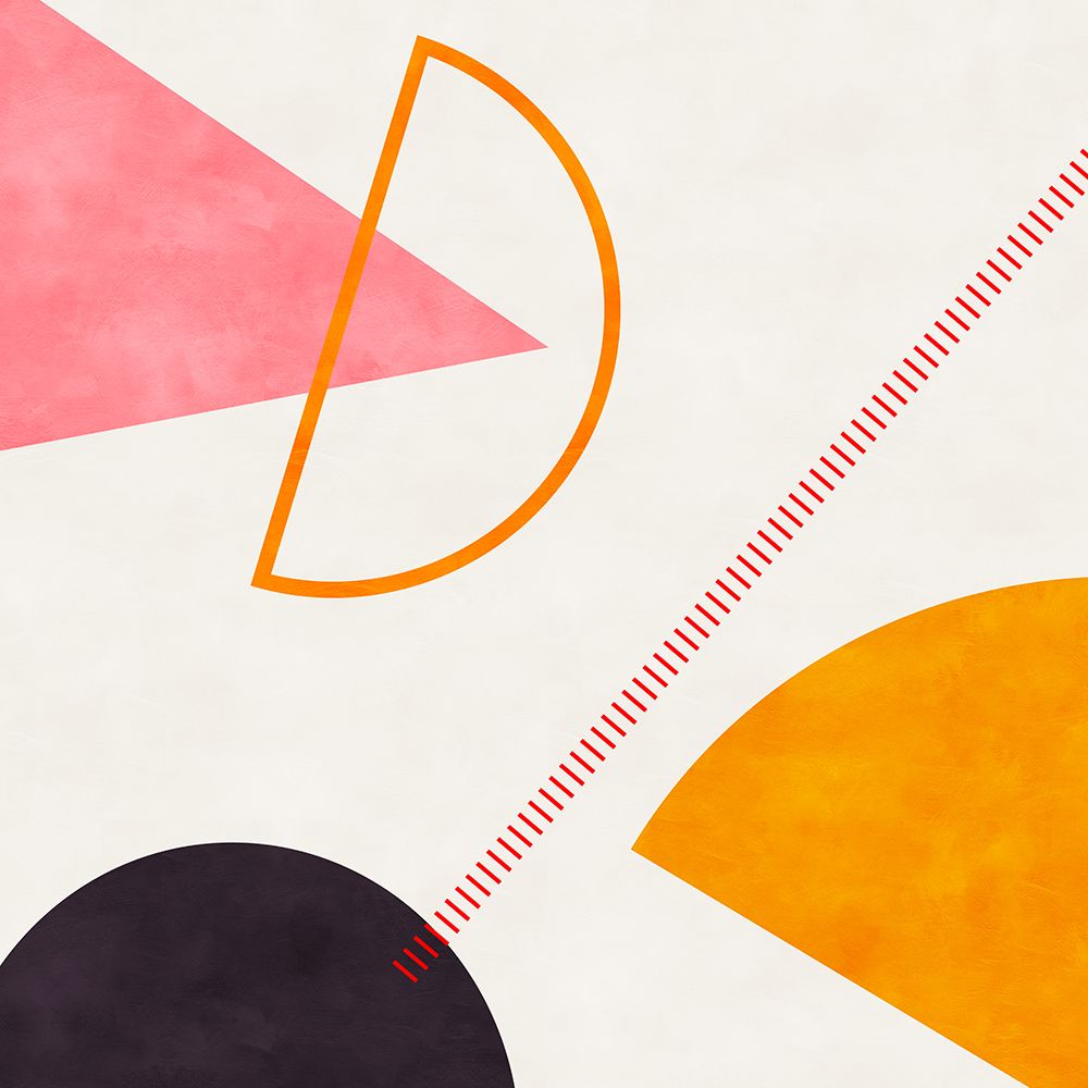 Mid Bauhaus Geometry 4 art print by Ana Rut Bre for $57.95 CAD