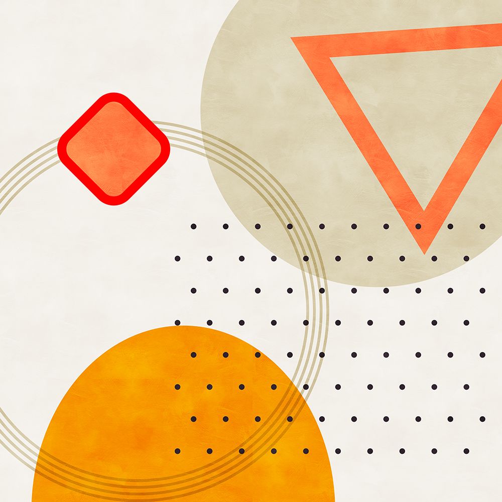 Mid Bauhaus Geometry 3 art print by Ana Rut Bre for $57.95 CAD
