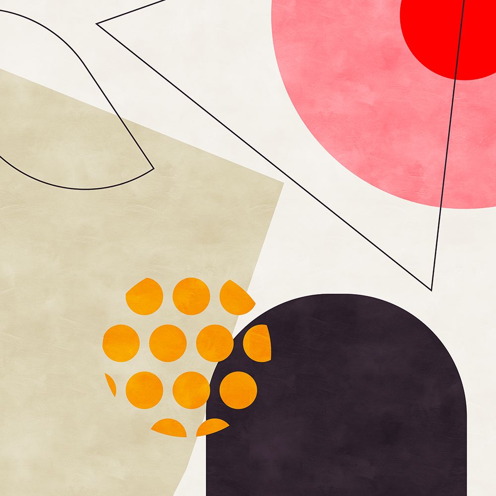 Mid Bauhaus Geometry 8 Kopie art print by Ana Rut Bre for $57.95 CAD