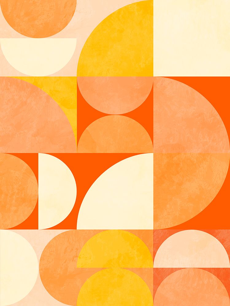 Spring Mid Rhapsody Orange 3 art print by Ana Rut Bre for $57.95 CAD