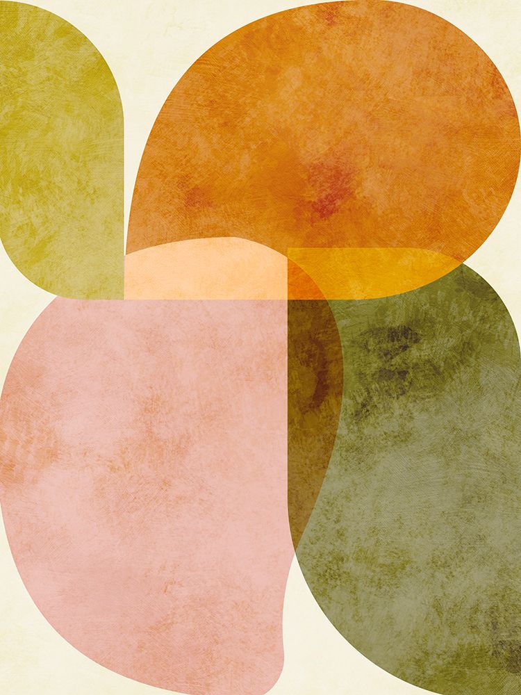 Aqua Shapes2 Kopie art print by Ana Rut Bre for $57.95 CAD