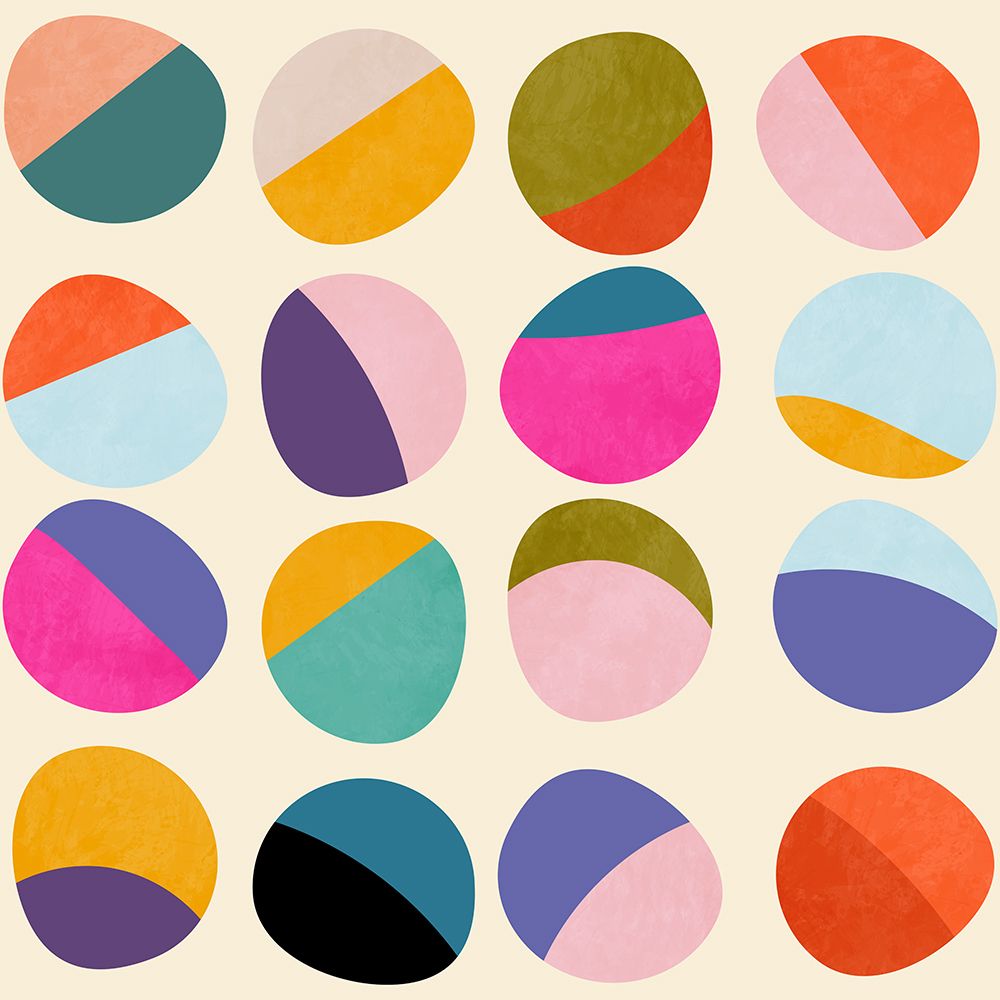 Pattern3 Mid Bunt 6 Kopie art print by Ana Rut Bre for $57.95 CAD