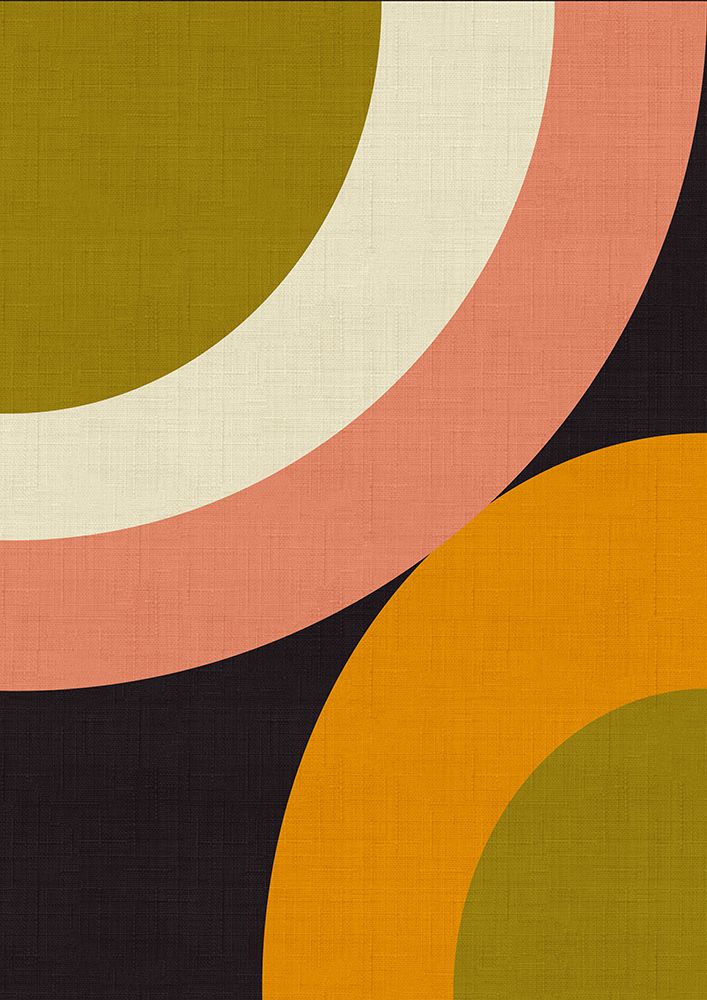 Geo Shapes Fall 21 Rounded art print by Ana Rut Bre for $57.95 CAD