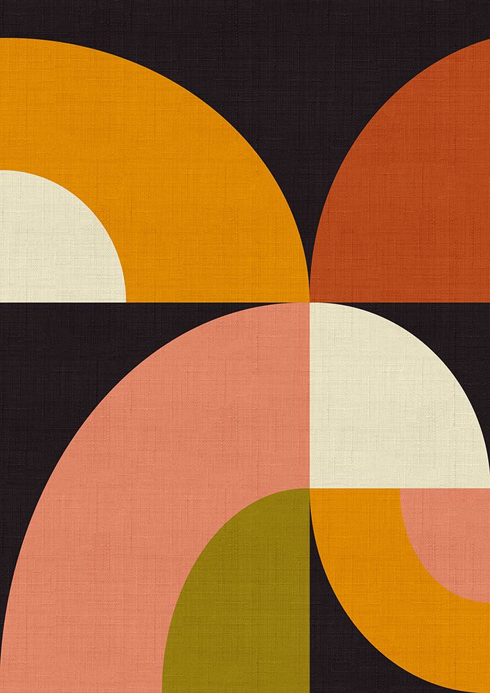 Geo Shapes Fall 21 Geo art print by Ana Rut Bre for $57.95 CAD