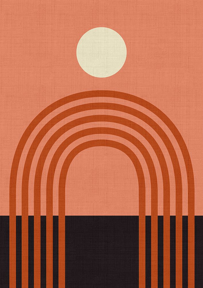 Geo Shapes Fall 21 Arc art print by Ana Rut Bre for $57.95 CAD