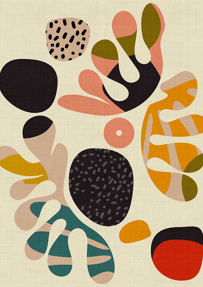 Mid Century Cut Outs2 art print by Ana Rut Bre for $57.95 CAD