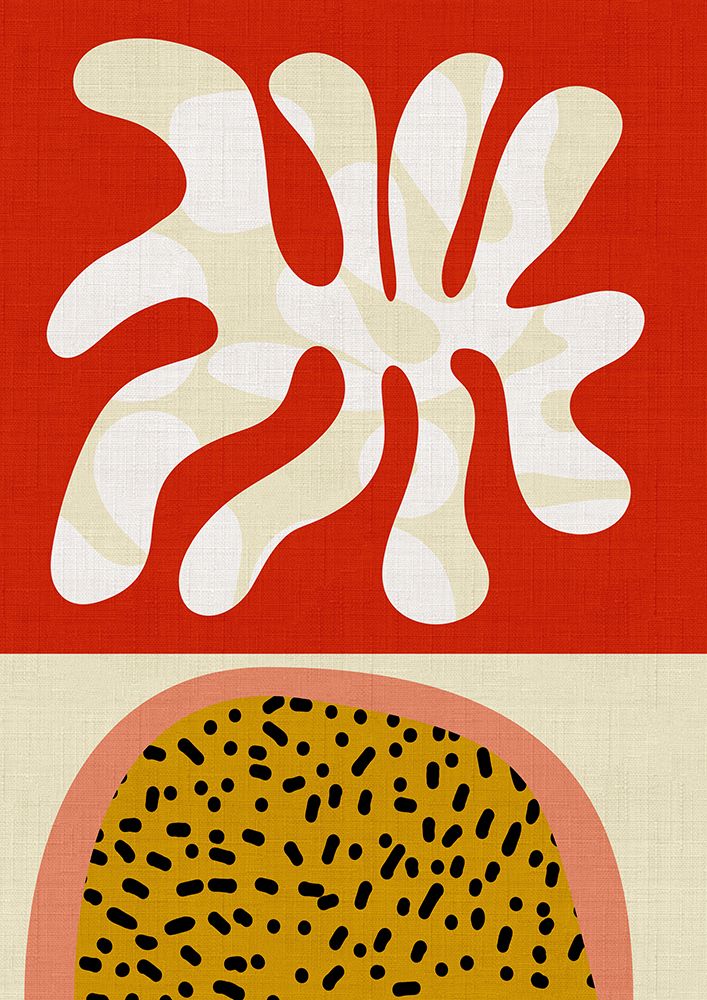 Mid Century Cut Outs art print by Ana Rut Bre for $57.95 CAD