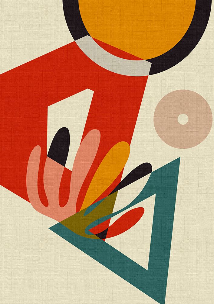 Mid Century Cirque 2 art print by Ana Rut Bre for $57.95 CAD