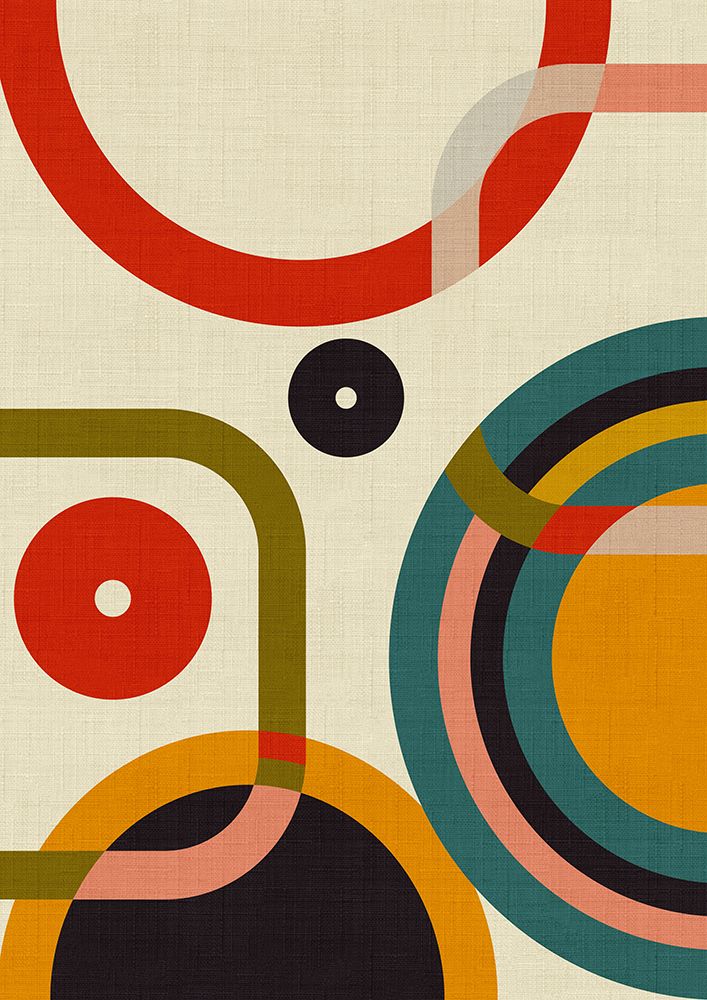 Mid Century Cirque Kopie art print by Ana Rut Bre for $57.95 CAD