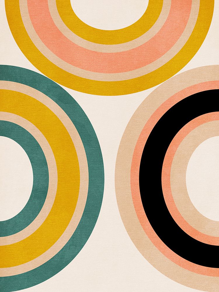 Rainbow Suns 11 Kopie art print by Ana Rut Bre for $57.95 CAD