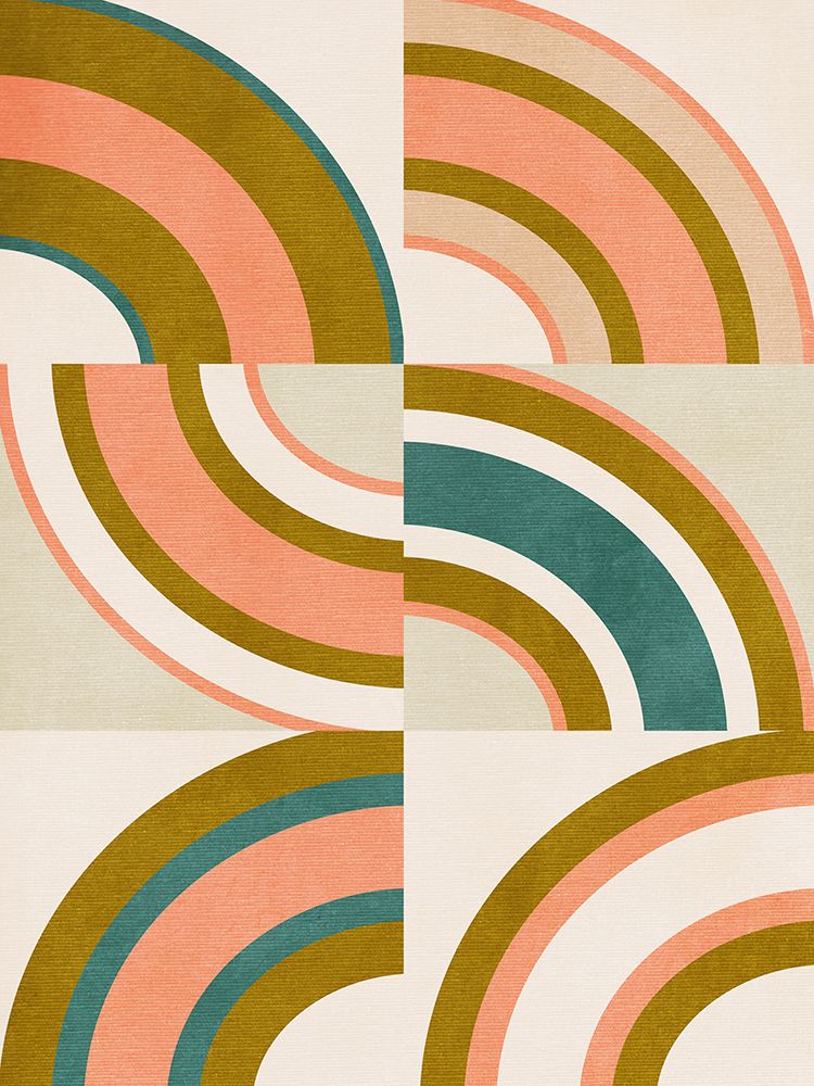 Rainbow Suns 10 art print by Ana Rut Bre for $57.95 CAD