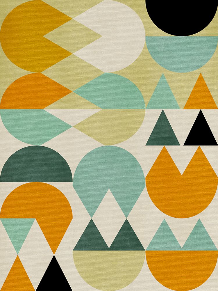 Rainbow Plus Shapes5 art print by Ana Rut Bre for $57.95 CAD