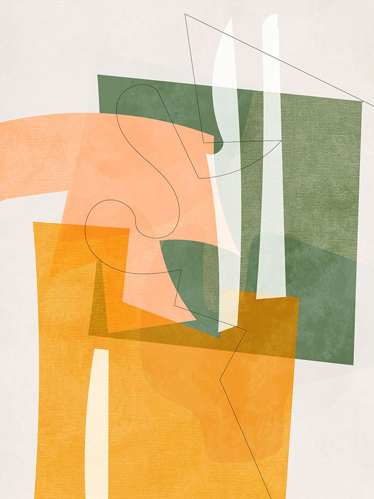 Nature Friendly Terracotta 8 Aquarell Kopie art print by Ana Rut Bre for $57.95 CAD