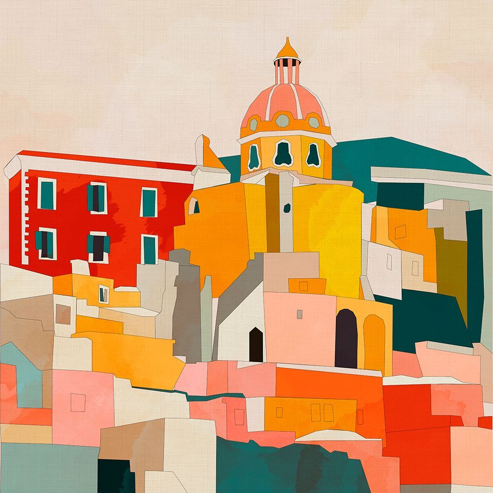 Procida Italy Kopie art print by Ana Rut Bre for $57.95 CAD