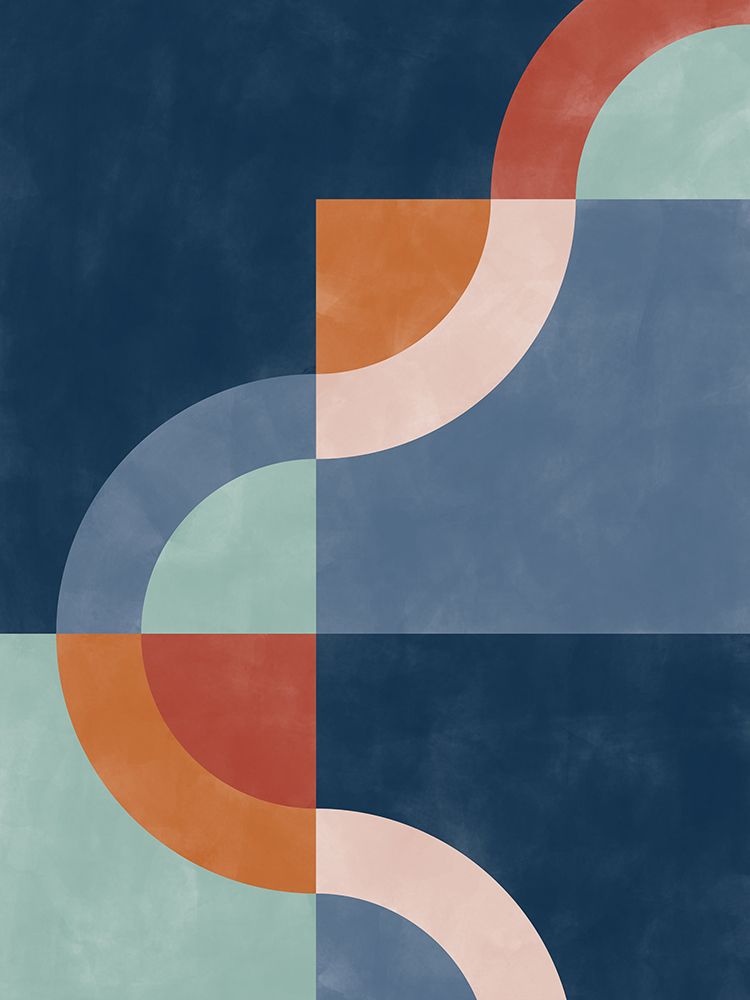 3X4 Aspectratiobluerust32 art print by Elena Ristova for $57.95 CAD