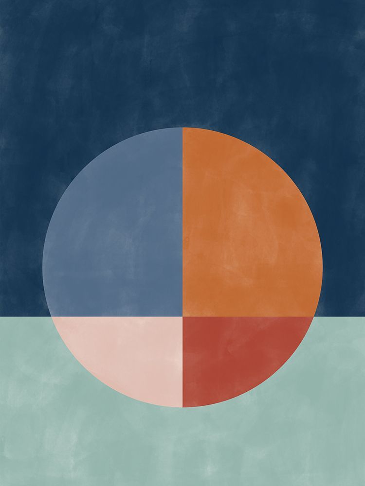 3x4 Aspectratiobluerust33 art print by Elena Ristova for $57.95 CAD