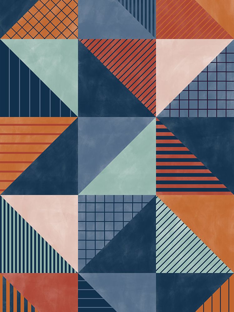 3X4 Aspectratiobluerust36 art print by Elena Ristova for $57.95 CAD
