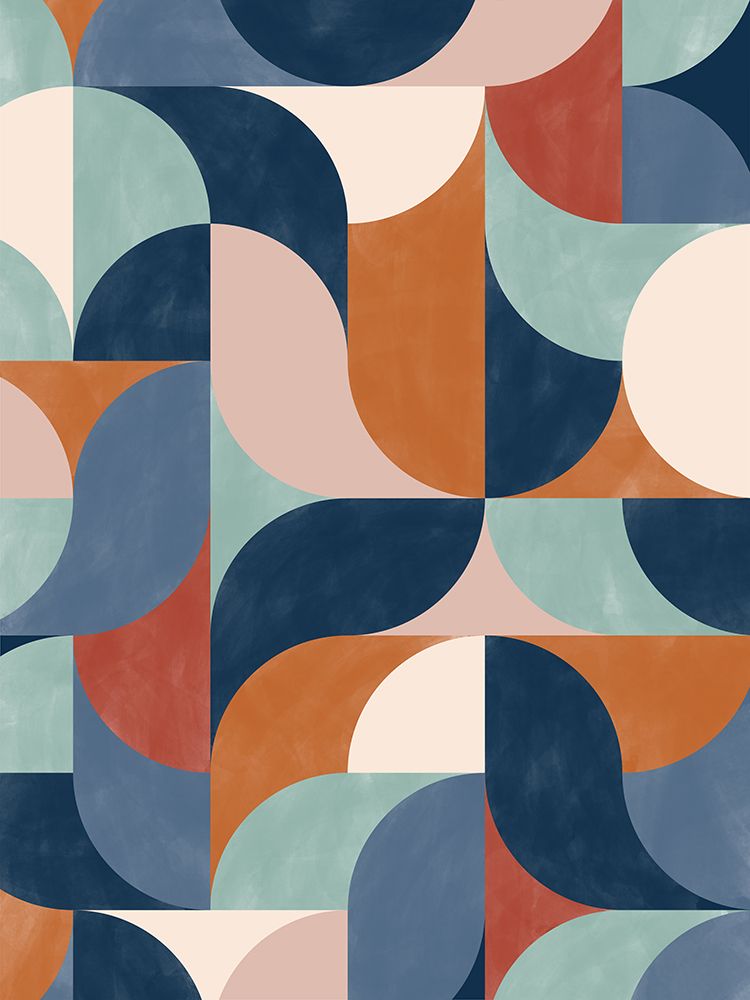 3X4 Aspectratiobluerust38 art print by Elena Ristova for $57.95 CAD