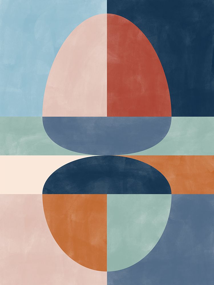 3X4 Aspectratiobluerust42 art print by Elena Ristova for $57.95 CAD
