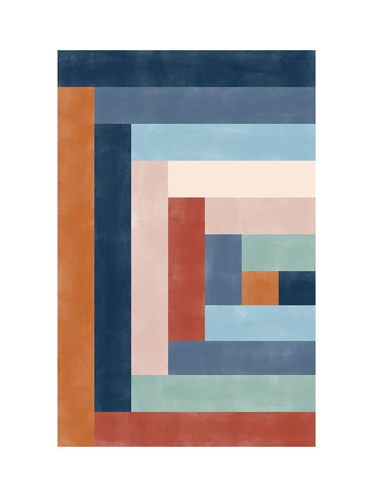 3x4 Aspectratiobluerust55 art print by Elena Ristova for $57.95 CAD