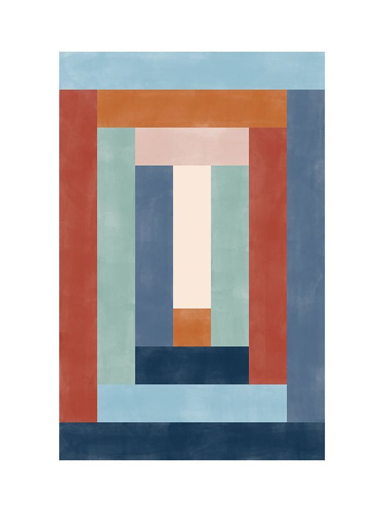 3x4 Aspectratiobluerust56 art print by Elena Ristova for $57.95 CAD