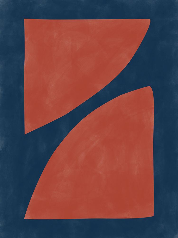 3X4 Aspectratiobluerust66 art print by Elena Ristova for $57.95 CAD