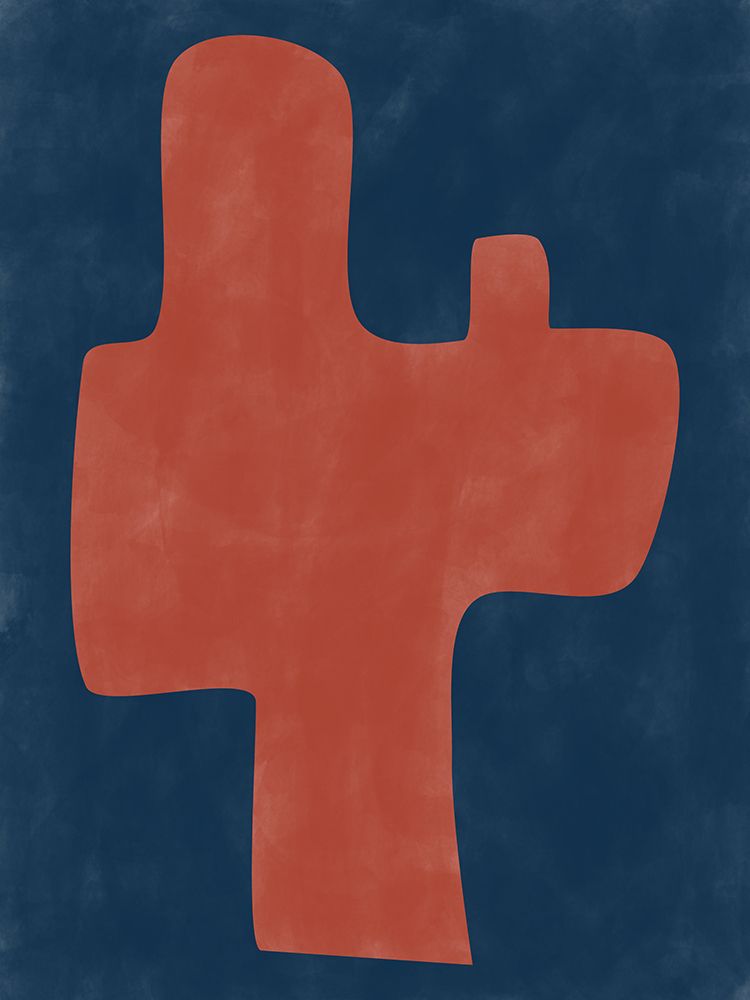 3X4 Aspectratiobluerust70 art print by Elena Ristova for $57.95 CAD