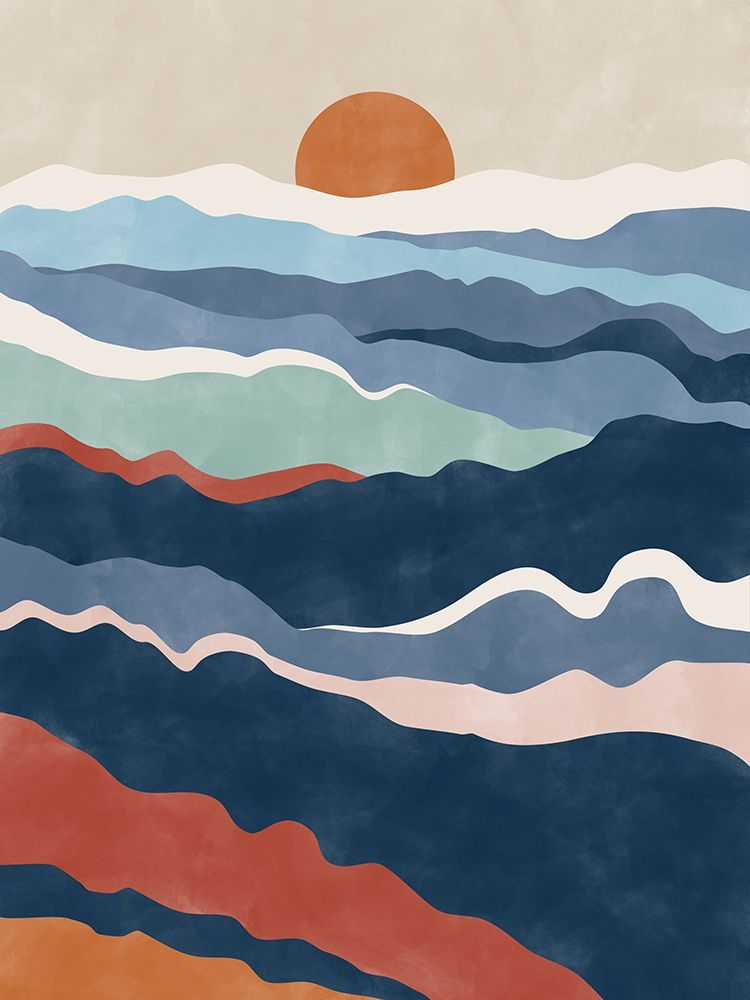 3x4 Aspectratiobluerust79 art print by Elena Ristova for $57.95 CAD