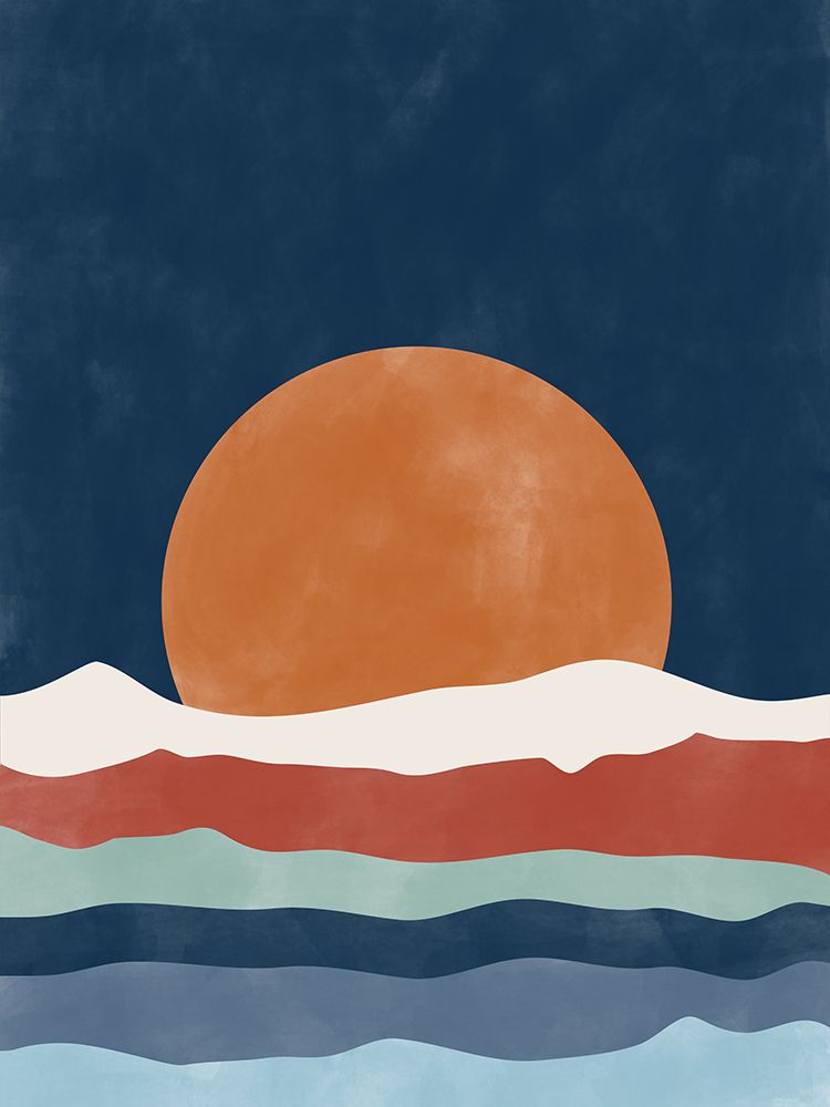 3X4 Aspectratiobluerust81 art print by Elena Ristova for $57.95 CAD