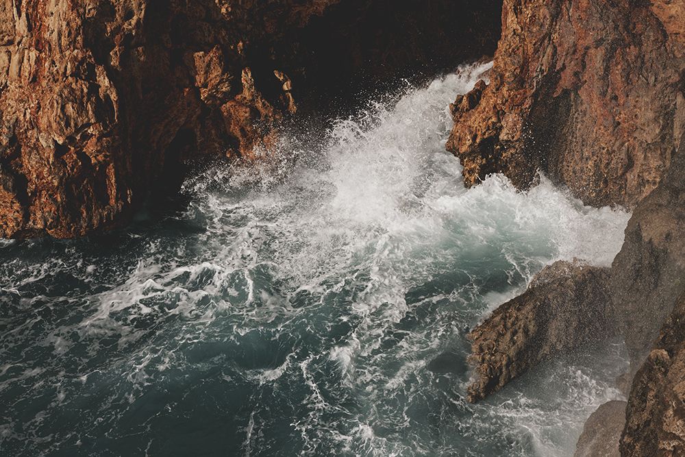 Sea Waves And Rocks art print by Engin Akyurt for $57.95 CAD