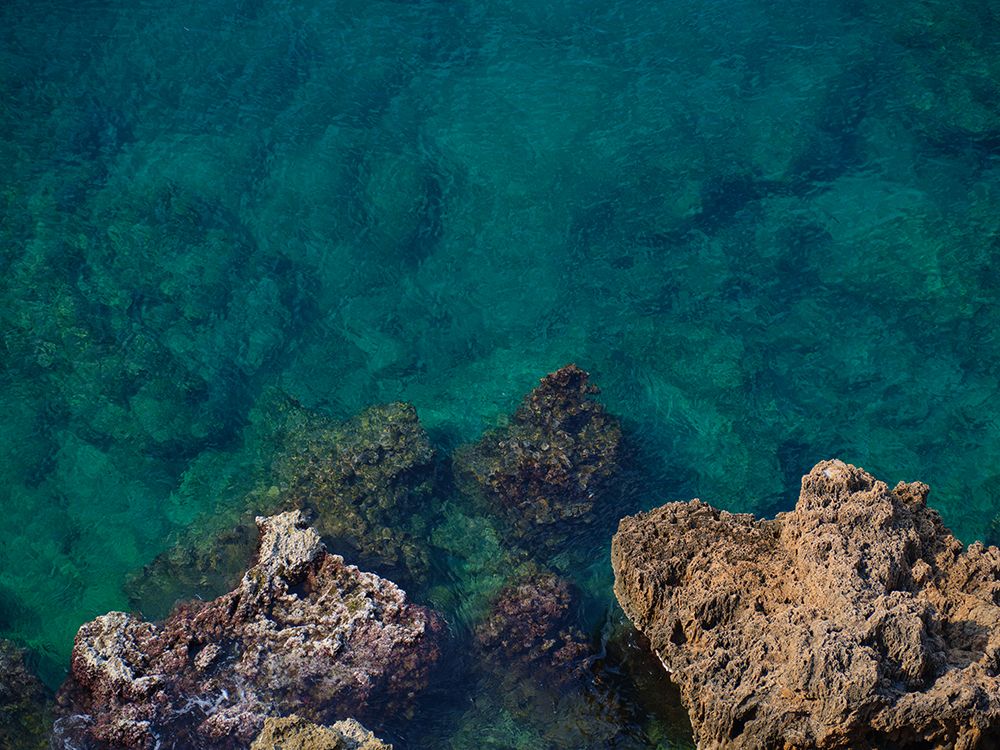 Seascape And Rocks art print by Engin Akyurt for $57.95 CAD