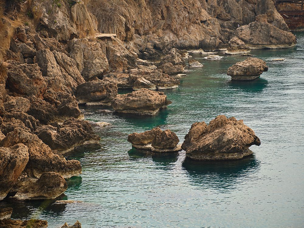 Seascape And Rocks art print by Engin Akyurt for $57.95 CAD