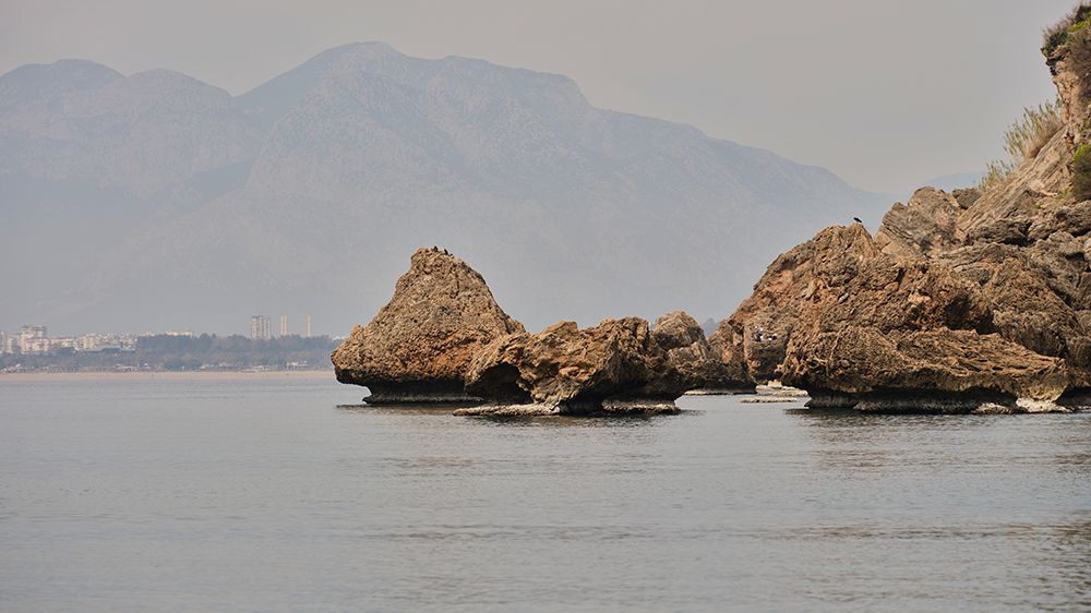 Seascape And Rocks art print by Engin Akyurt for $57.95 CAD