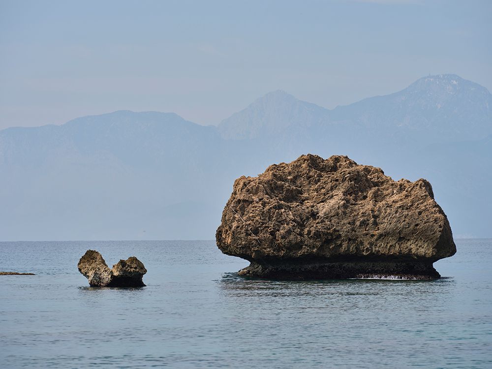 Seascape And Rocks art print by Engin Akyurt for $57.95 CAD