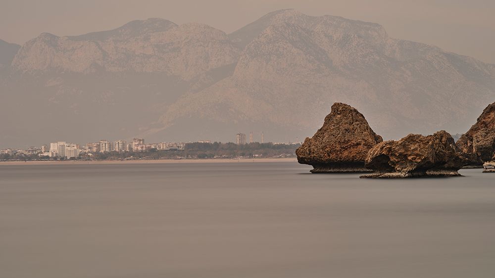 Seascape And Rocks art print by Engin Akyurt for $57.95 CAD