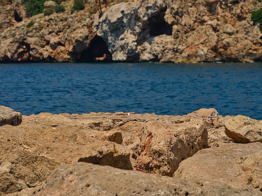 Seascape And Rocks art print by Engin Akyurt for $57.95 CAD
