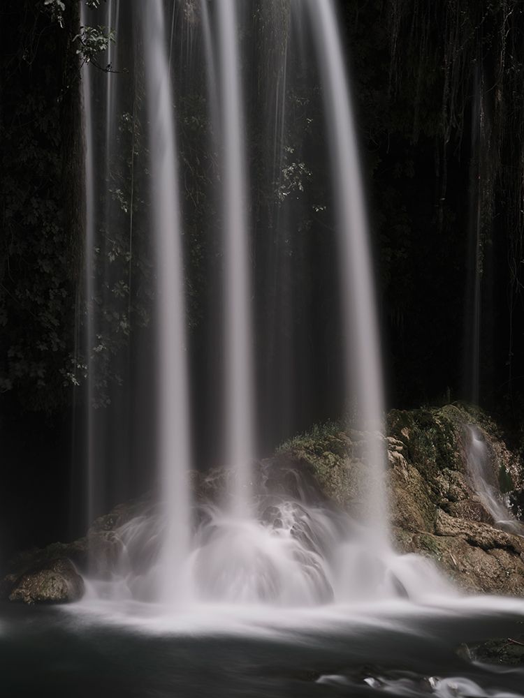 Beautiful Waterfall In The Mountain art print by Engin Akyurt for $57.95 CAD