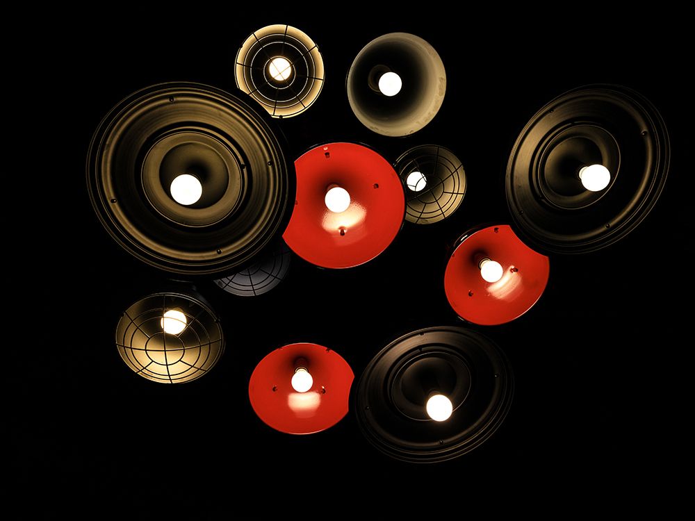 Decorative Chandelier art print by Engin Akyurt for $57.95 CAD