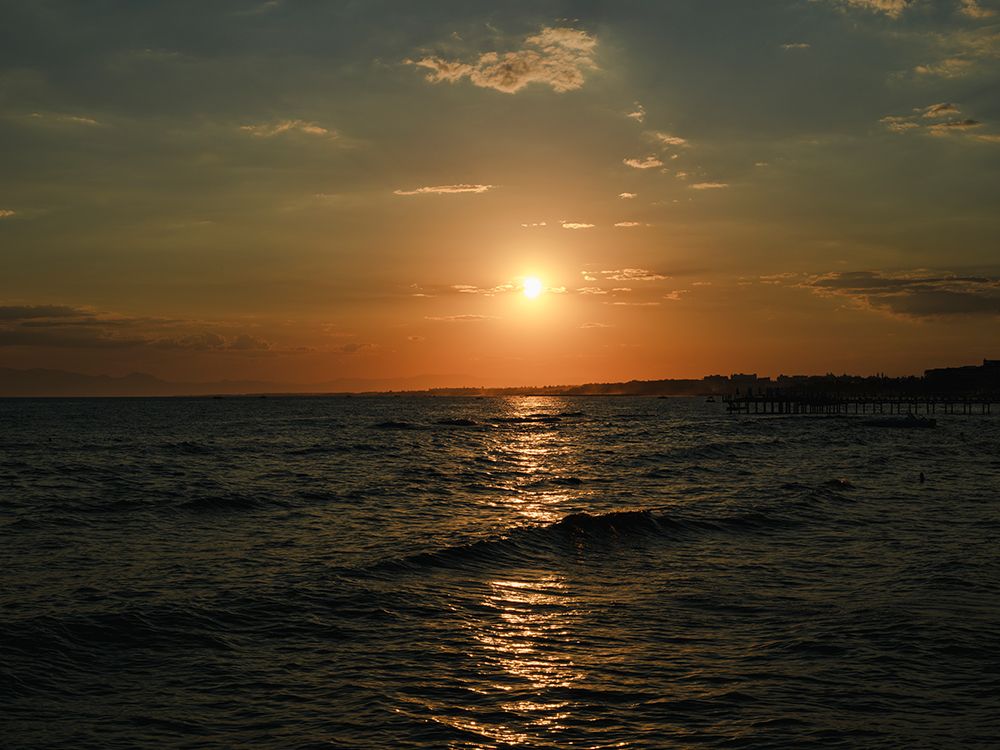Amazing Sea View At Sunset art print by Engin Akyurt for $57.95 CAD