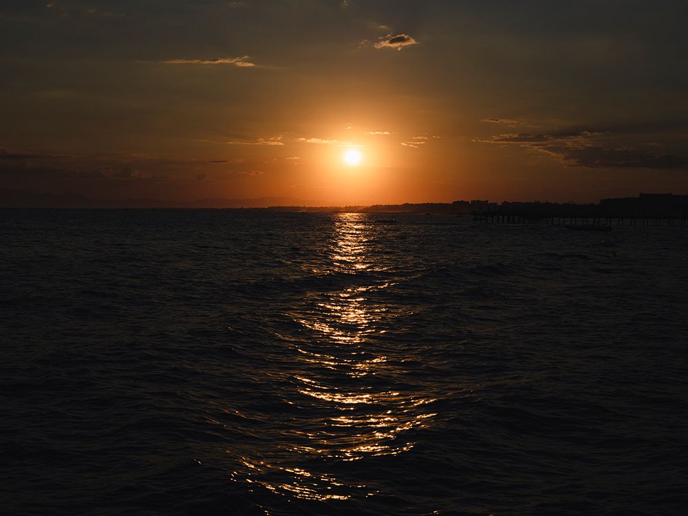 Amazing Sea View At Sunset art print by Engin Akyurt for $57.95 CAD