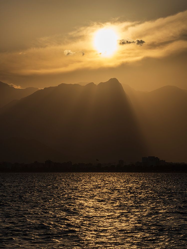 Amazing Sunset And Great Sea View art print by Engin Akyurt for $57.95 CAD