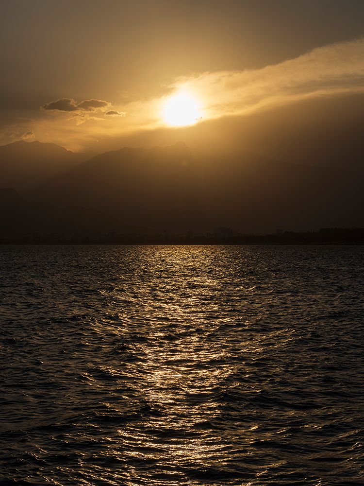 Amazing Sunset And Great Sea View art print by Engin Akyurt for $57.95 CAD