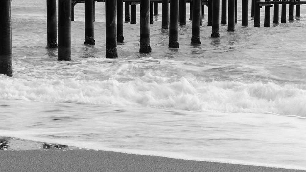 Old Pier And Dramatic Landscape art print by Engin Akyurt for $57.95 CAD