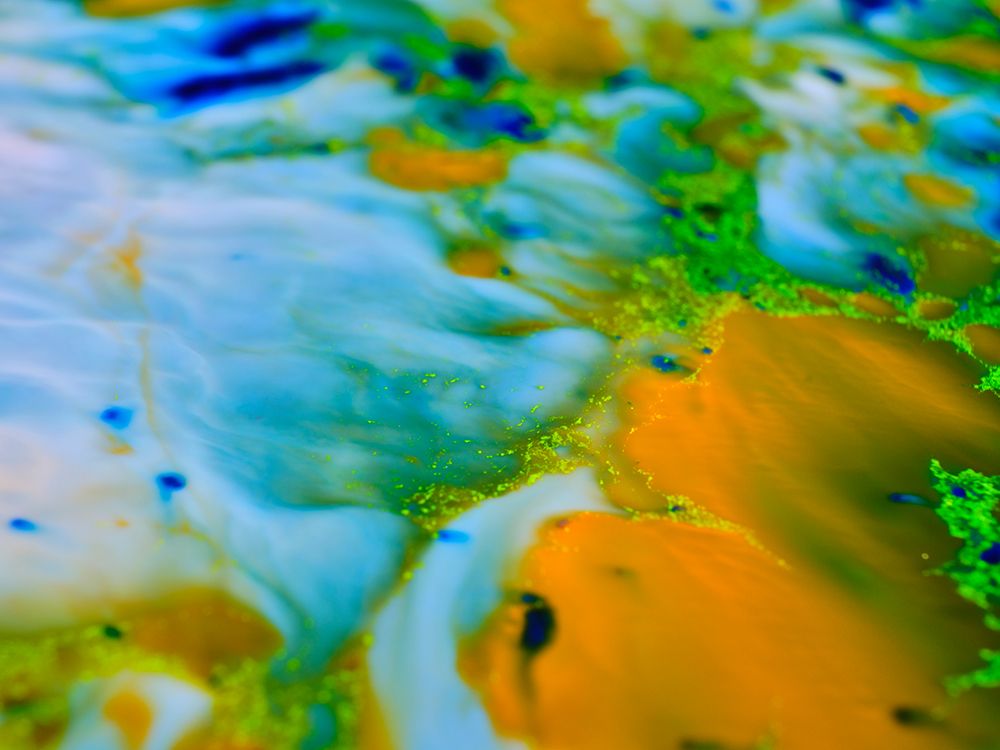 Abstract Acrylic Colors art print by Engin Akyurt for $57.95 CAD