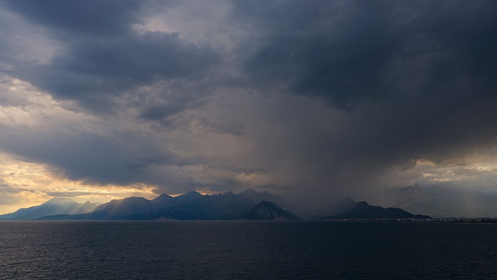 Stormy Weather And Seascape art print by Engin Akyurt for $57.95 CAD