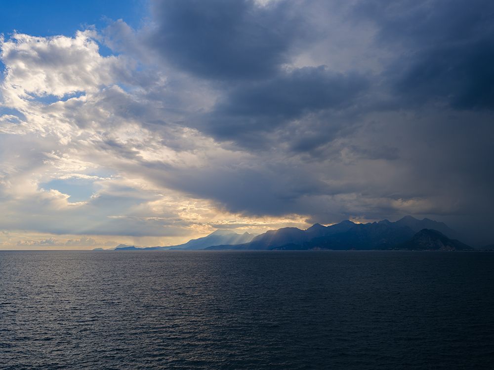 Stormy Weather And Seascape art print by Engin Akyurt for $57.95 CAD
