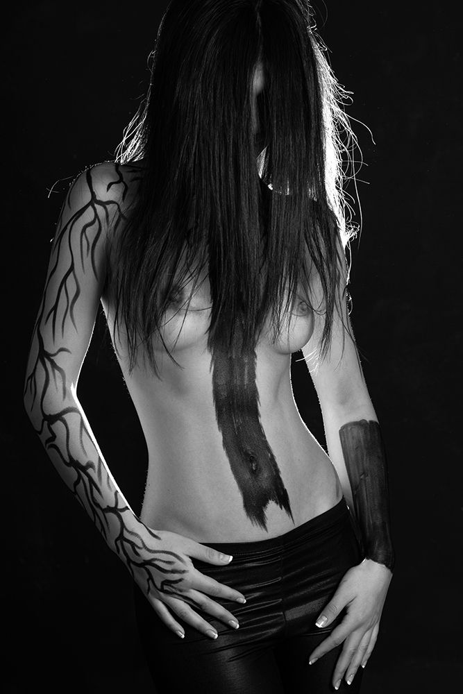 Nude Portrait art print by Engin Akyurt for $57.95 CAD